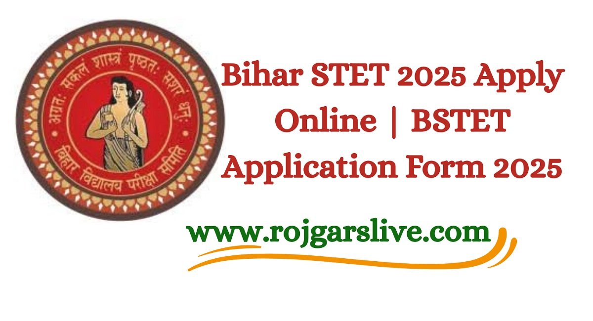 Bihar STET 2025 Apply Online