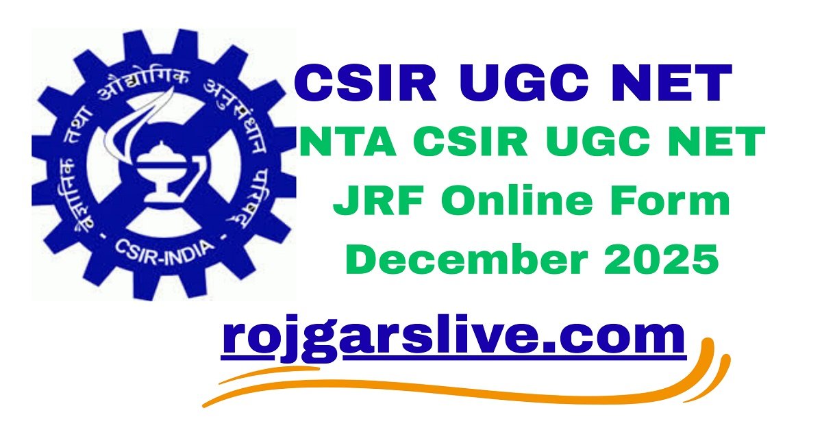 NTA CSIR UGC NET JRF Online Form December 2025