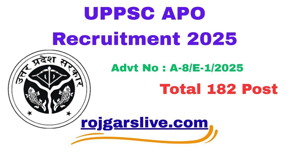 UPPSC APO Recruitment 2025