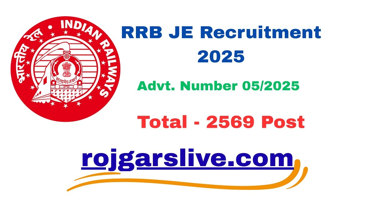 RRB JE Recruitment 2025 | RRB JE Notification PDF 2025