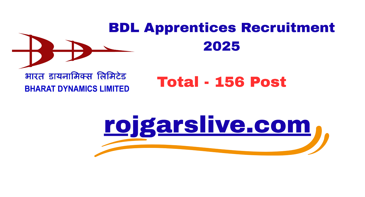 BDL Apprentices Recruitment 2025