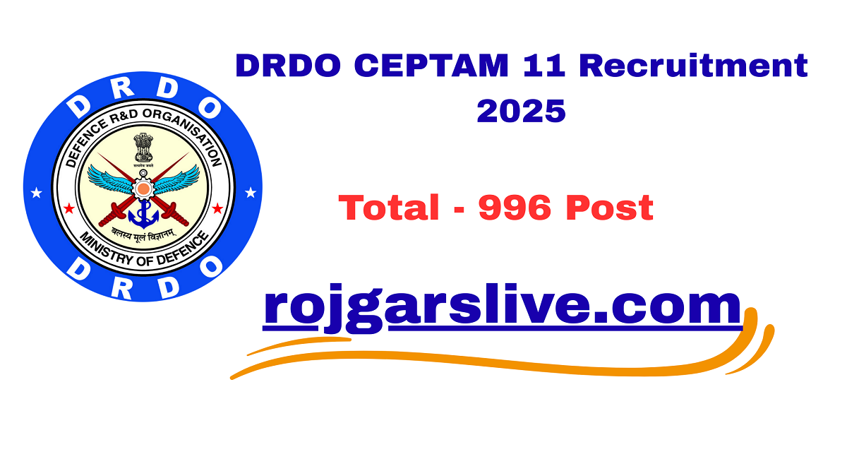DRDO CEPTAM 11 Recruitment 2025